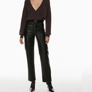 Aritzia Melina Leather Pants